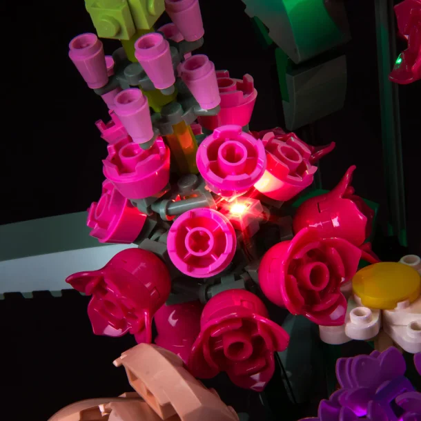 Lyskit til #10280 Flower Bouquet (P45201)