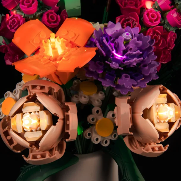 Lyskit til #10280 Flower Bouquet (P45201)