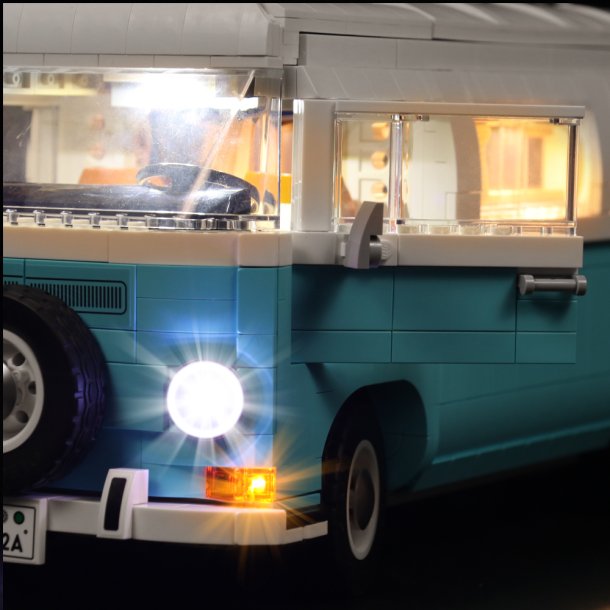 Lyskit til #10279 VolksWagen T2 Camper Van REMOTE CONTROLLED (GC73)
