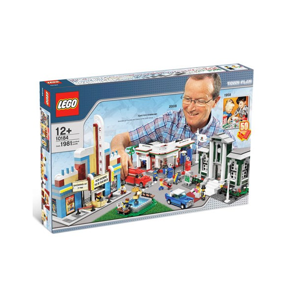 Town Plan - Signeret af Kjeld Kirk Kristiansen (10184)