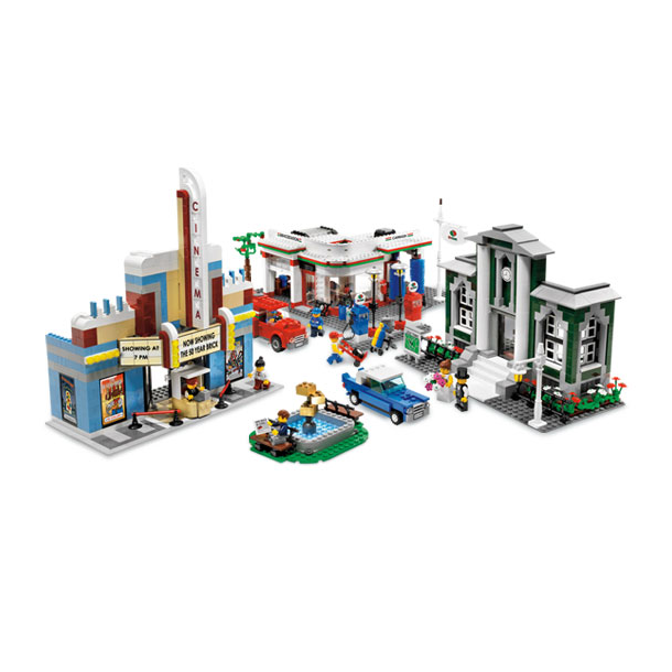 Town Plan - Signeret af Kjeld Kirk Kristiansen (10184)