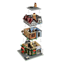LEGO Icons - Hj�rnebygning i Tudorstil (10350)