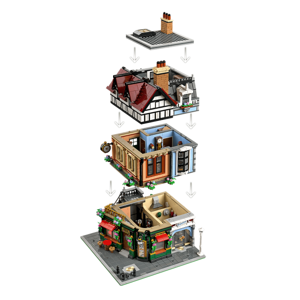 LEGO Icons - Hj�rnebygning i Tudorstil (10350)