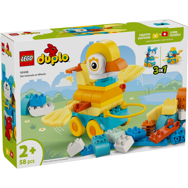 3-i-1-dyr p hjul (10448)