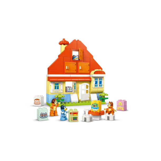 LEGO Bluey - Blueys families hus med huskespil (10459)