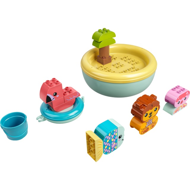 Bath Time Fun Floating Animal Island (10966)