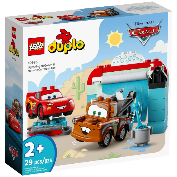 Lightning McQueen &amp; Mater's Car Wash Fun (10996)