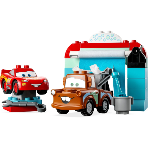 Lightning McQueen &amp; Mater's Car Wash Fun (10996)