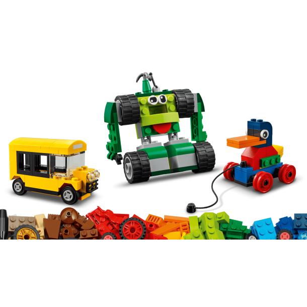 LEGO Classic - Klodser og hjul (11014)