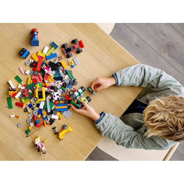 LEGO Classic - Klodser og hjul (11014)