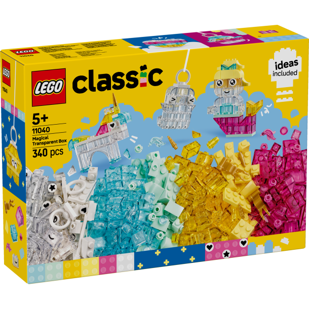 Magiske gennemsigtige klodser (11040)