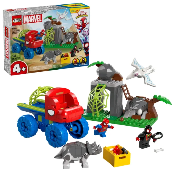 Team Spideys dinotruck-redning (11199)