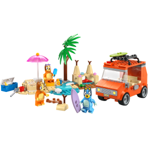 LEGO Bluey - Blueys familie-biltur til stranden (11202)