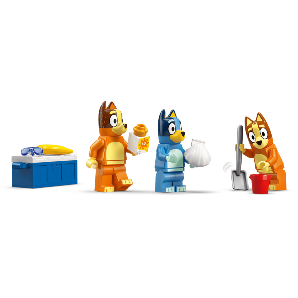 LEGO Bluey - Blueys familie-biltur til stranden (11202)