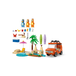 LEGO Bluey - Blueys familie-biltur til stranden (11202)