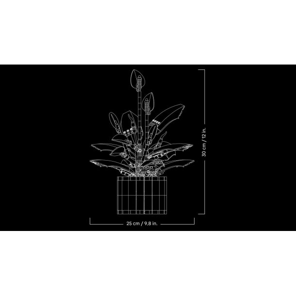 LEGO Botanicals - Fredslilje (11504)