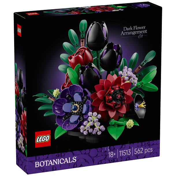 M�rkt blomsterarrangement (11513)