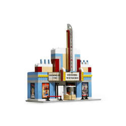 Town Plan - Signeret af Kjeld Kirk Kristiansen (10184)