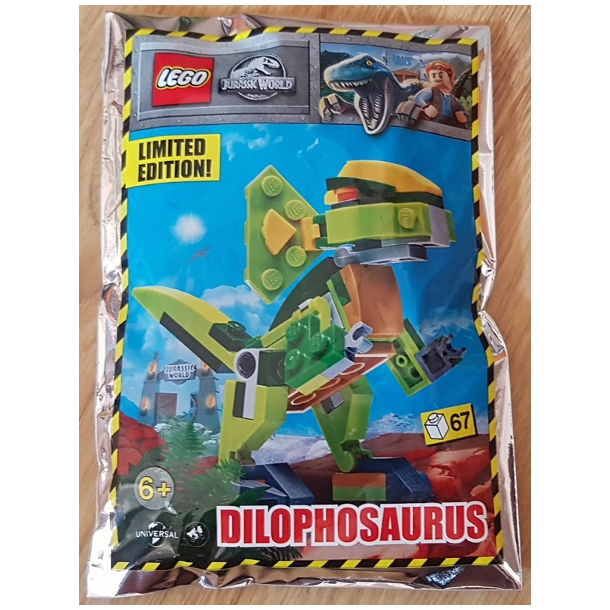 Dilophosaurus Foil Pack (122115)