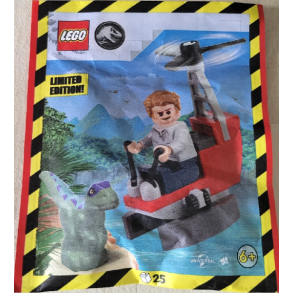 Owen with Helicopter and Raptor paperbag (122403)