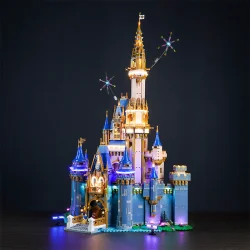 Lyskit til #43222 Disney Castle CLASSIC VERSION (P50201)