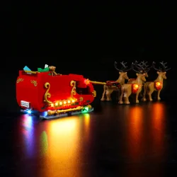 Lyskit til #40499 Santa's Sleigh (GC133)