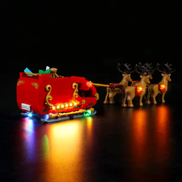 Lyskit til #40499 Santa's Sleigh (GC133)