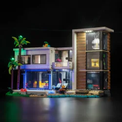 Lyskit til #31153 Modern House (P69501)