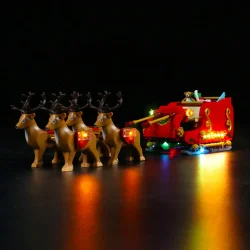 Lyskit til #40499 Santa's Sleigh (GC133)