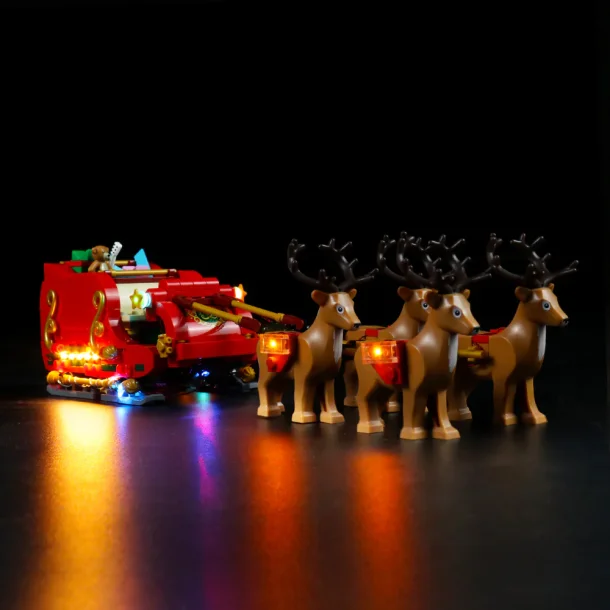 Lyskit til #40499 Santa's Sleigh (GC133)