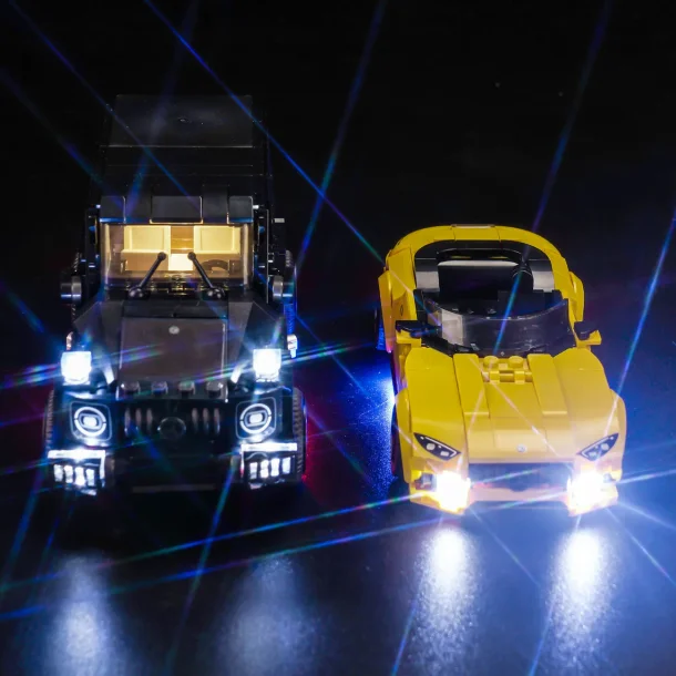 Lyskit til #76924 Mercedes-AMG G 63 &amp; Mercedes-AMG SL 63 (P67701)