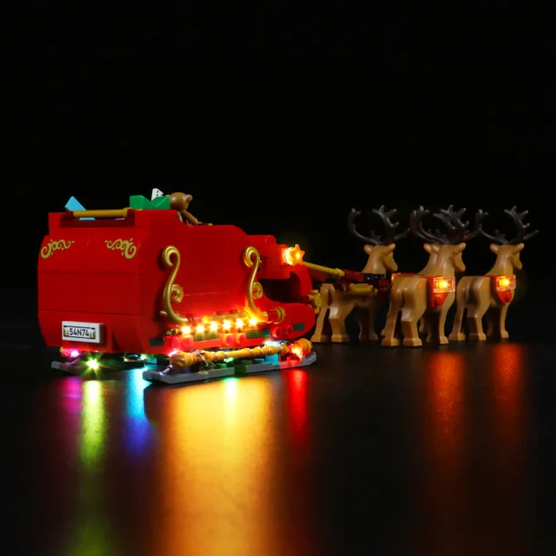 Lyskit til #40499 Santa's Sleigh (GC133)