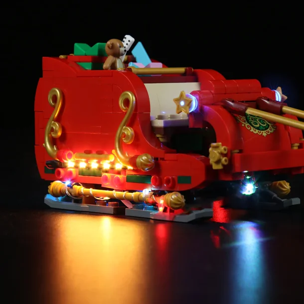 Lyskit til #40499 Santa's Sleigh (GC133)