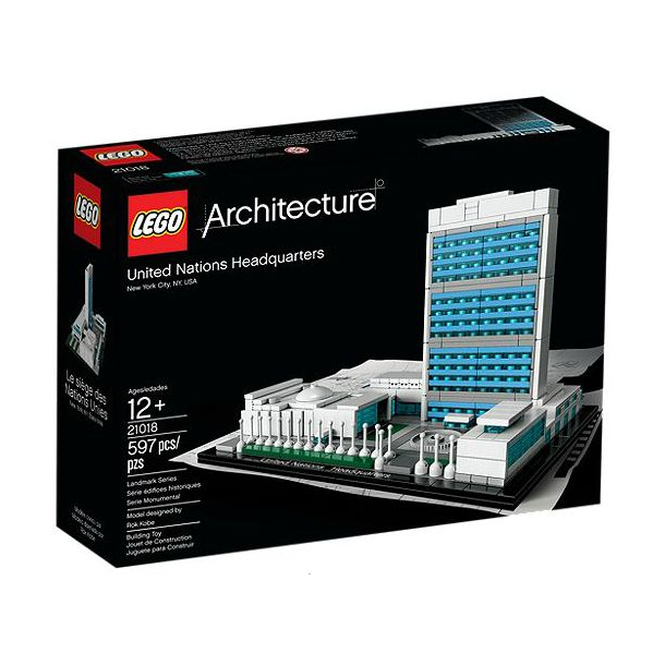 LEGO Architecture - United Nations Headquarters (21018)_box