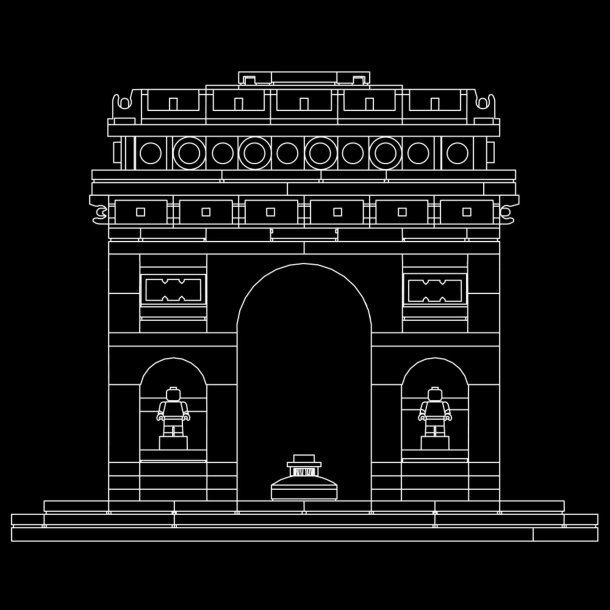 LEGO Architecture - Triumfbuen (21036)