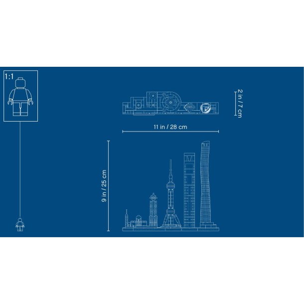 LEGO Architecture - Shanghai (21039)