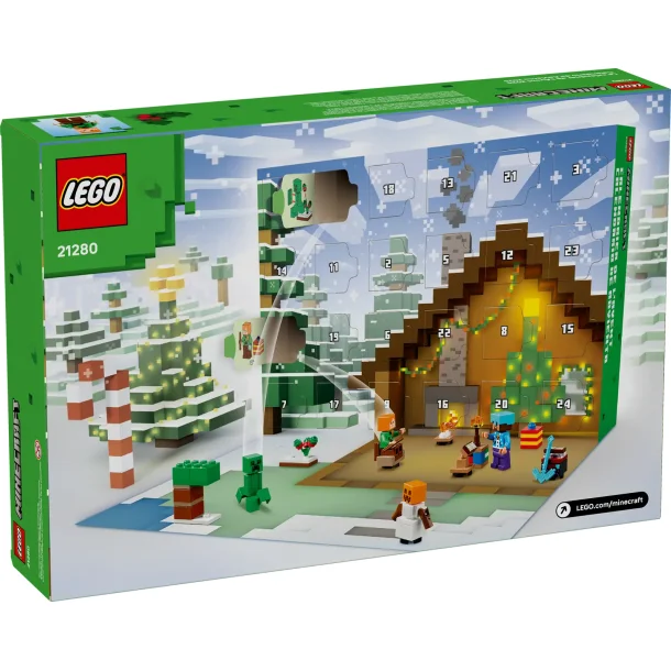 LEGO Minecraft Julekalender 2025 (21280)