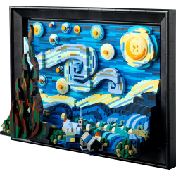 LEGO Art - Vincent van Gogh &ndash; Stjernenatten (21333)