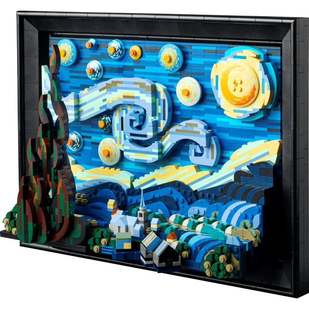 LEGO Art - Vincent van Gogh &ndash; Stjernenatten (21333)