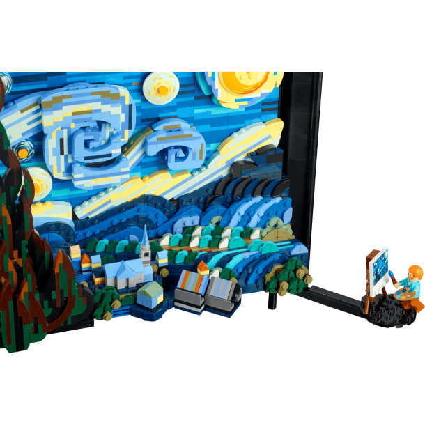 LEGO Art - Vincent van Gogh &ndash; Stjernenatten (21333)