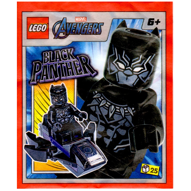Black Panther with Jet paper bag (242316)