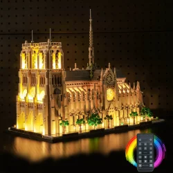 Lyskit til #21061 Notre-Dame de Paris REMOTE CONTROL VERSION (GC764)