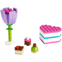 Chokolade�ske og blomster (30411)