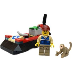 LEGO City - Vildtrednings-luftpudeb�d (30570)