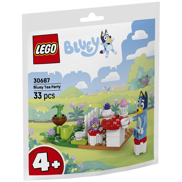 Bluey Tea Party paper bag Polybag (30687)