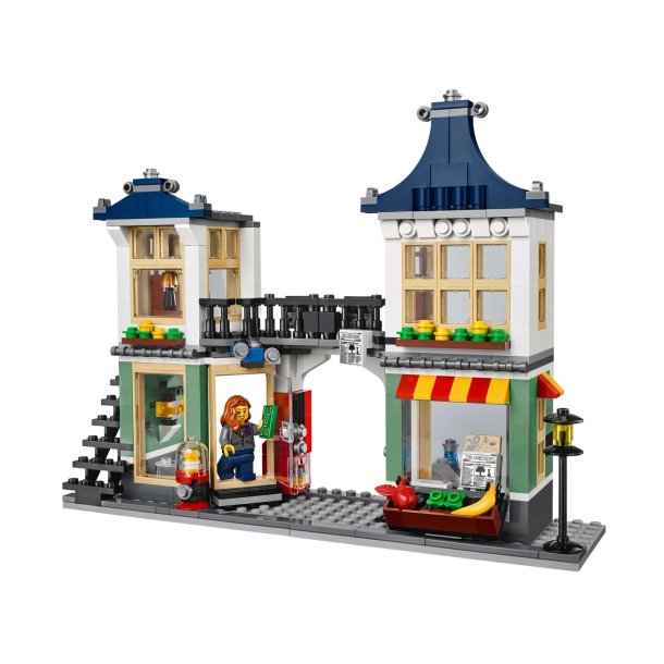 LEGO Creator 3-i-1 - Leget�jsbutik og k�bmandsbutik (31036)