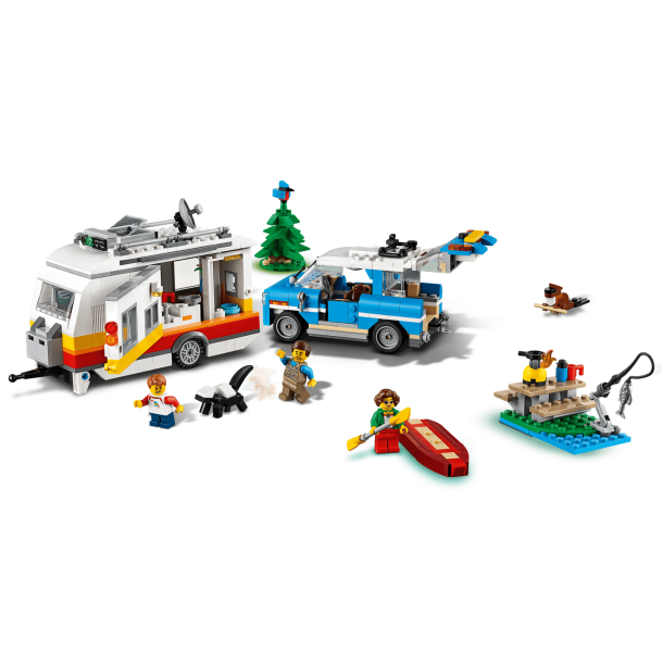 LEGO Creator 3-i-1 - Familieferie med campingvogn (31108)