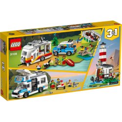 LEGO Creator 3-i-1 - Familieferie med campingvogn (31108)_boxback
