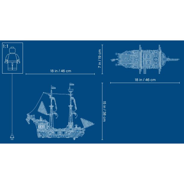 LEGO Creator 3-i-1 - Piratskib (31109)