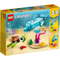 Dolphin and Turtle (31128)